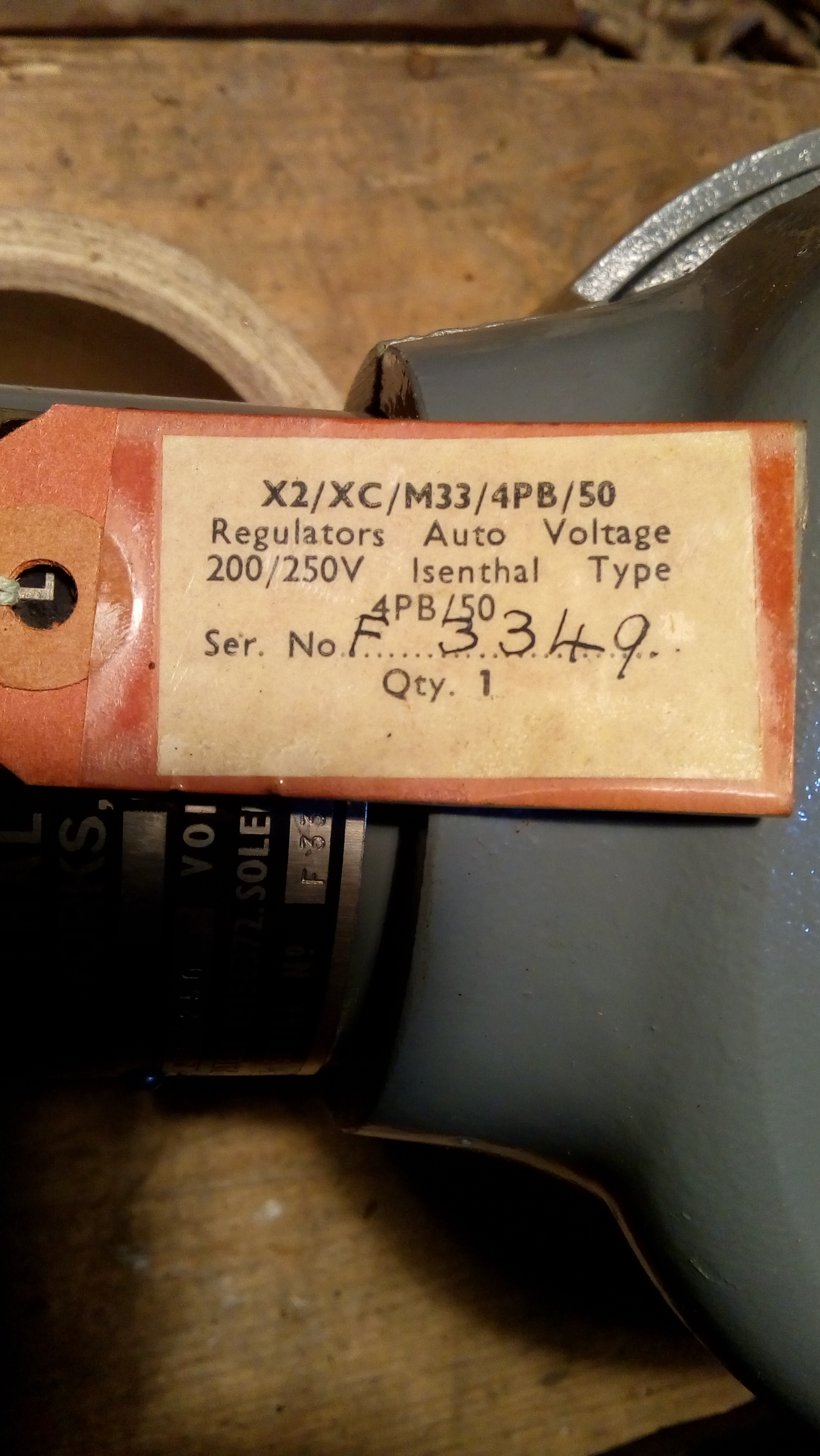 Voltage regulator identification I may be stupid, but...... HMVF