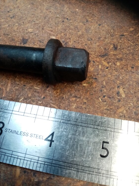 Unidentified Square head bolts British Vehicles HMVF Historic