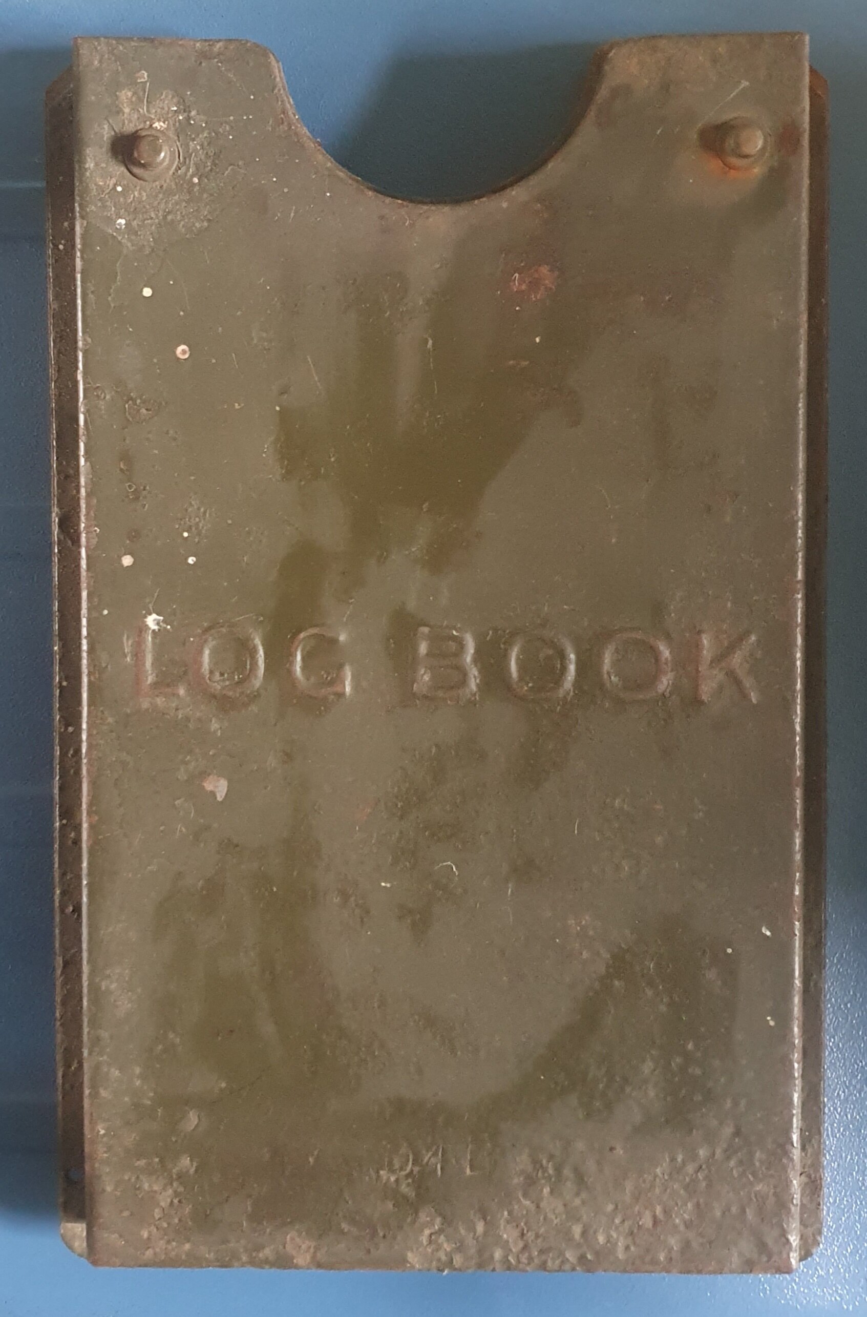Log book holder MV Chatter HMVF Historic Military Vehicles Forum