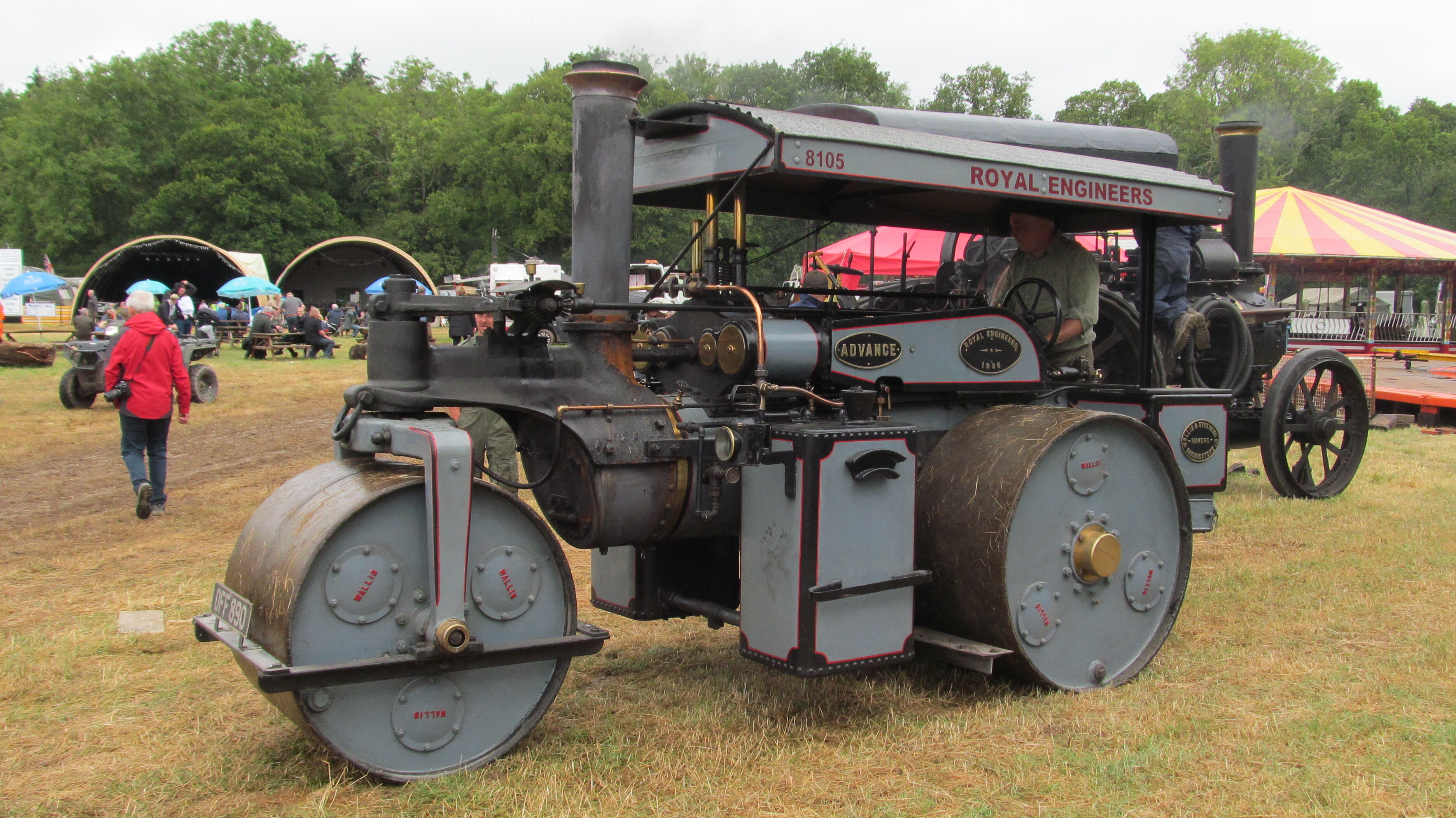 Advance steam roller - Pre WW2 vehicles - HMVF - Historic Military ...